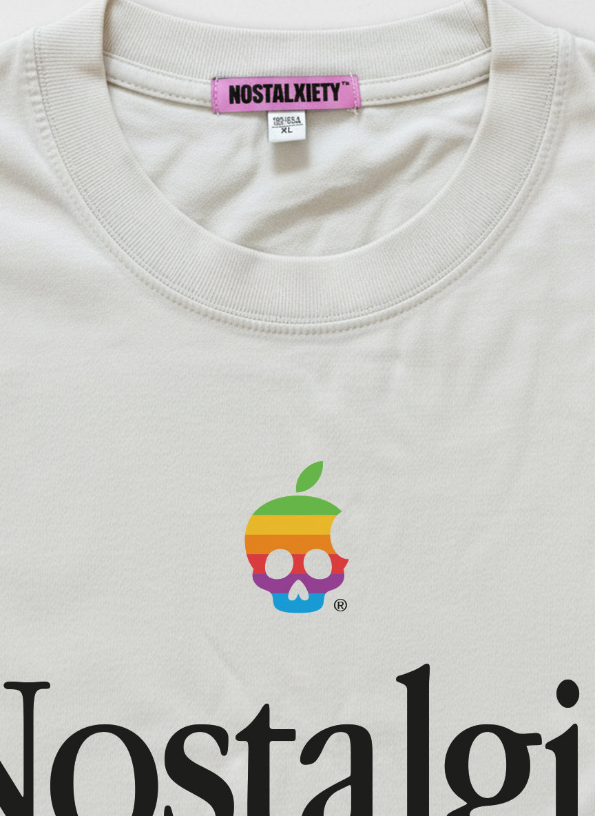 NOSTALXIETY™ T-shirt - Nostalgia // Skull Apple