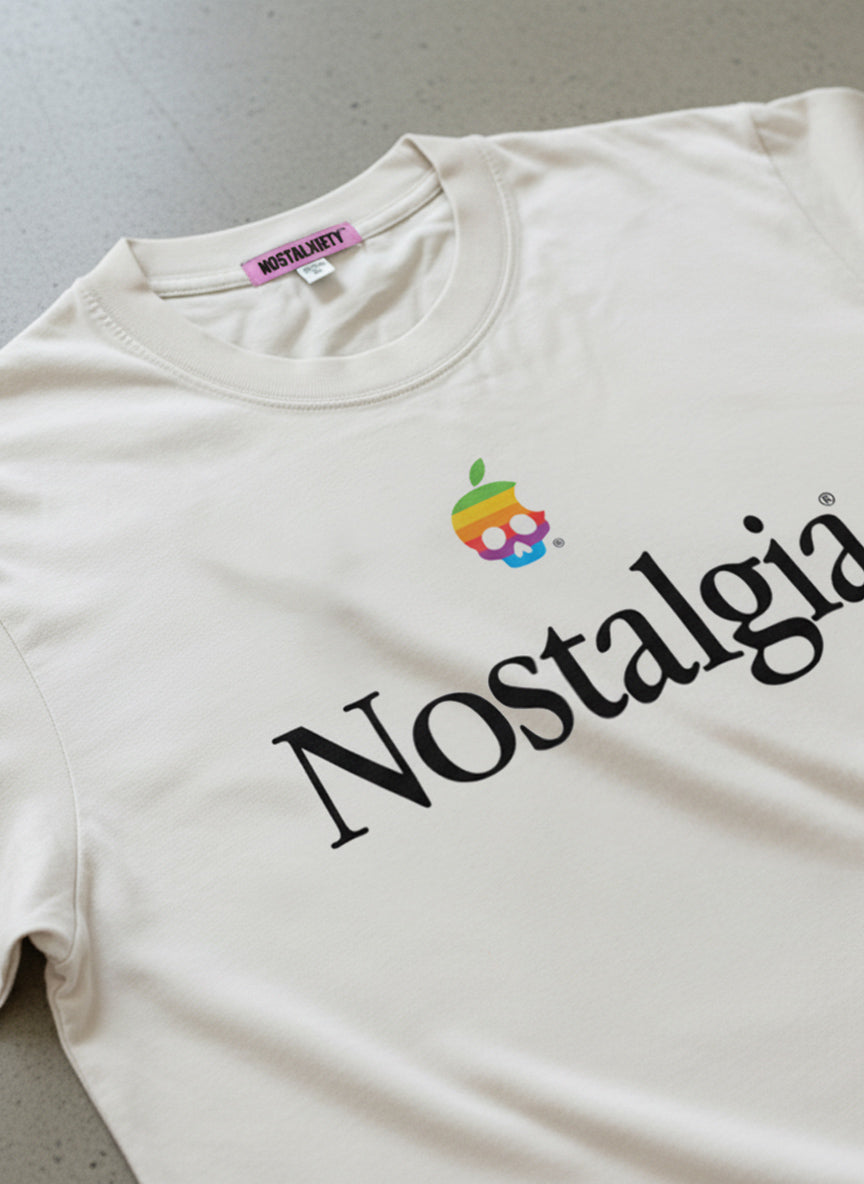 NOSTALXIETY™ T-shirt - Nostalgia // Skull Apple