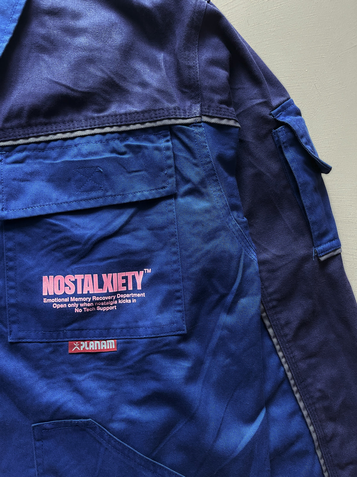 Jacket - Memory Recovery Dept. Azul - 1/1