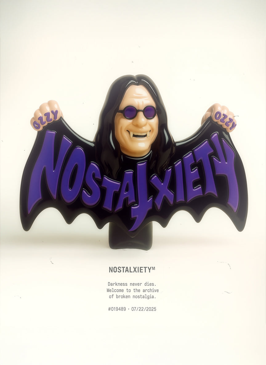 Camiseta NOSTALXIETY // Music - Black Nostalgia: Master of Anxiety