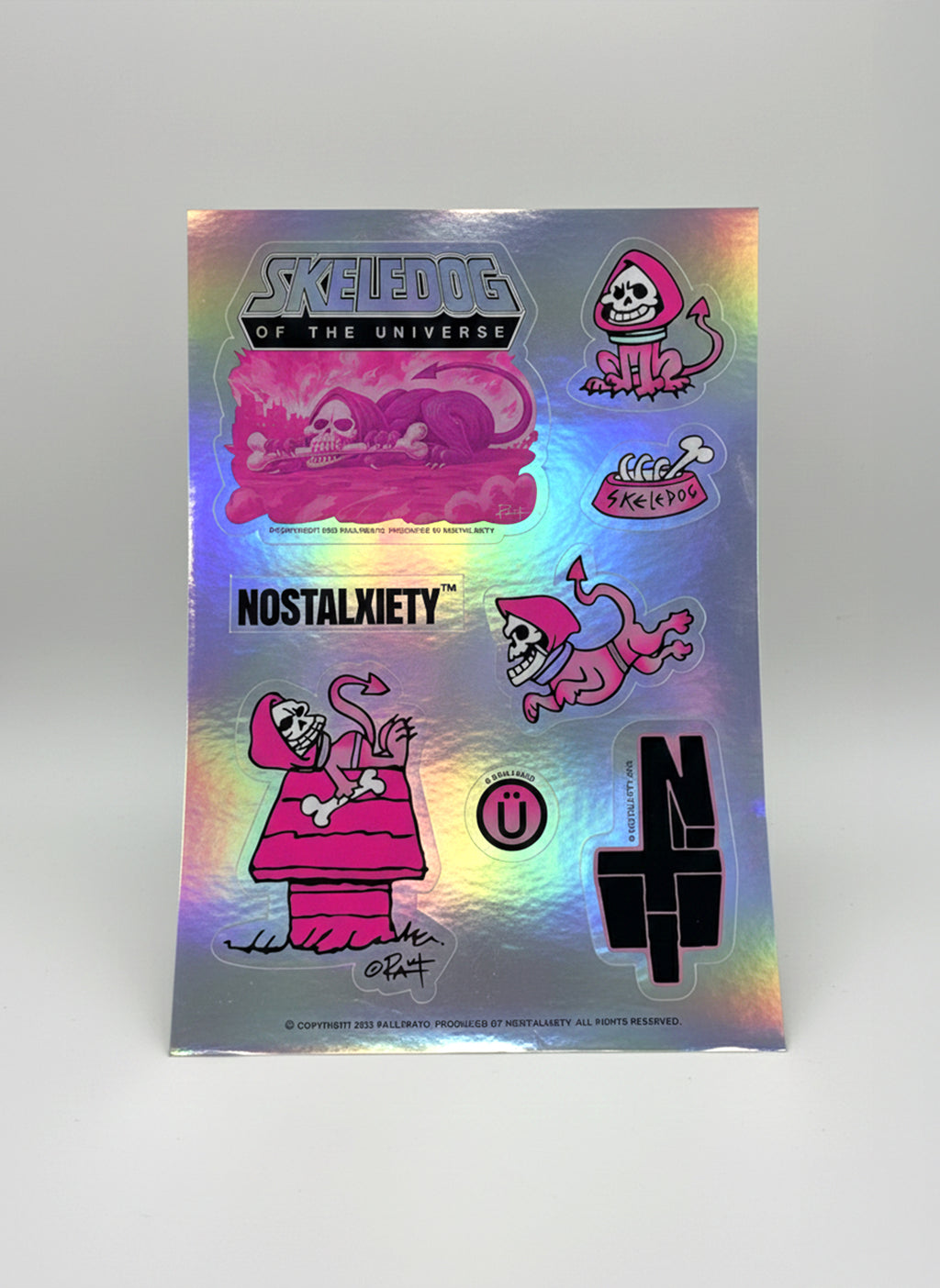 Art Toy - Skeledog Sofubi by RAULBAYO x NOSTALXIETY