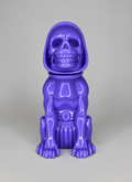 Art Toy - Skeledog Sofubi by RAULBAYO x NOSTALXIETY - PURPLE