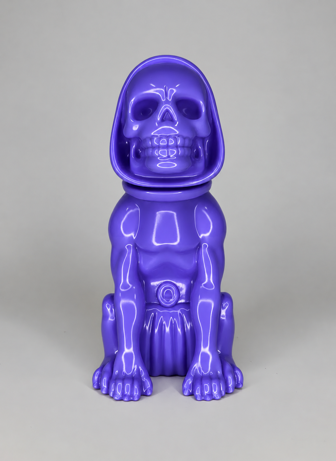 Art Toy - Skeledog Sofubi by RAULBAYO x NOSTALXIETY - PURPLE