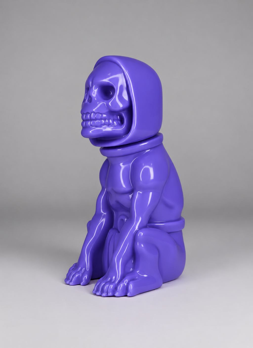 Art Toy - Skeledog Sofubi by RAULBAYO x NOSTALXIETY - PURPLE