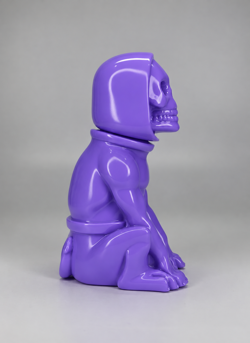 Art Toy - Skeledog Sofubi by RAULBAYO x NOSTALXIETY - PURPLE