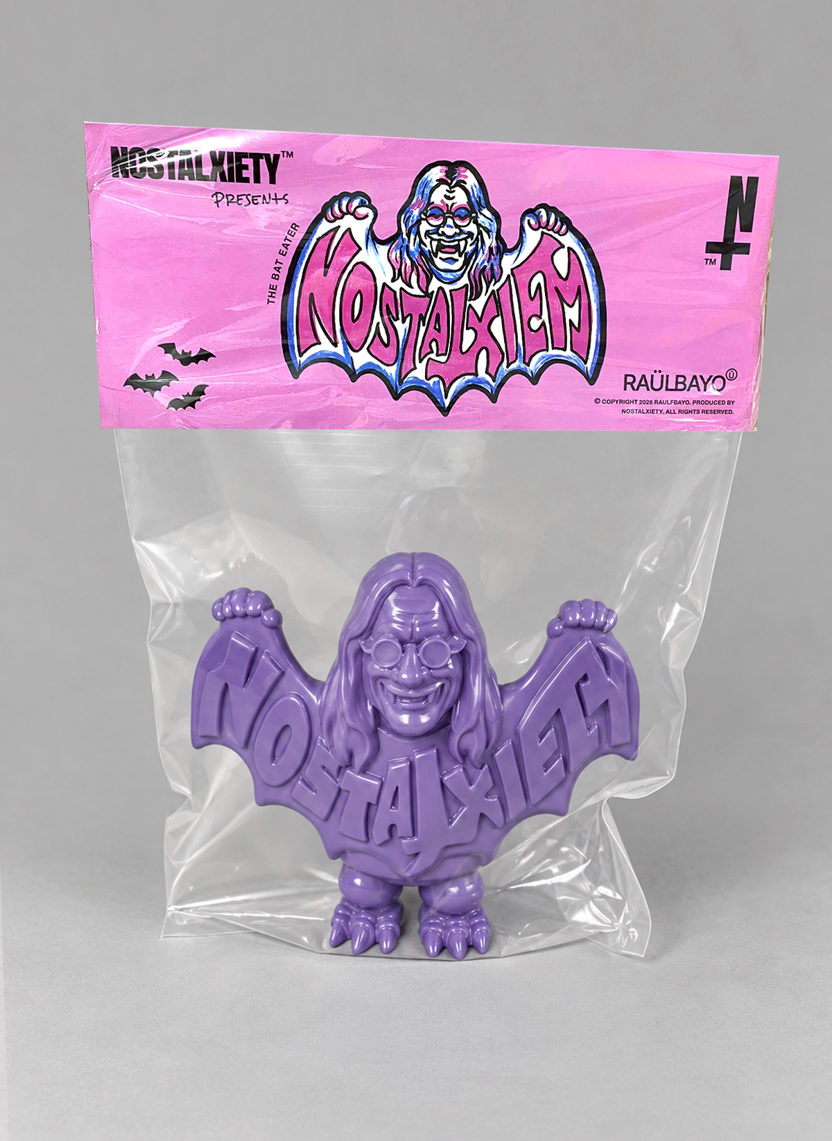 Art Toy - SOFUBI - The Bat Eater - Prince of Darkness - Purple
