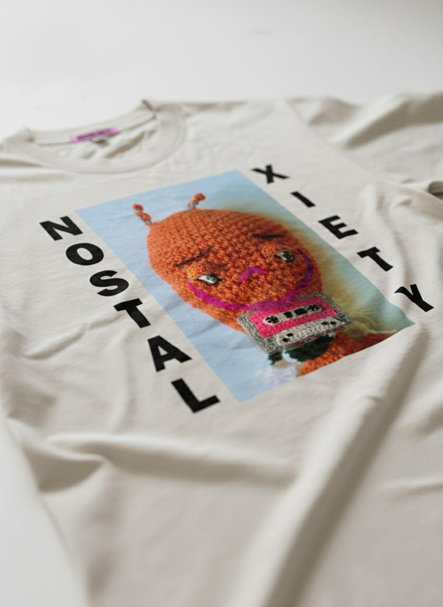 NOSTALXIETY T-shirt // Music - Dirty Crochet