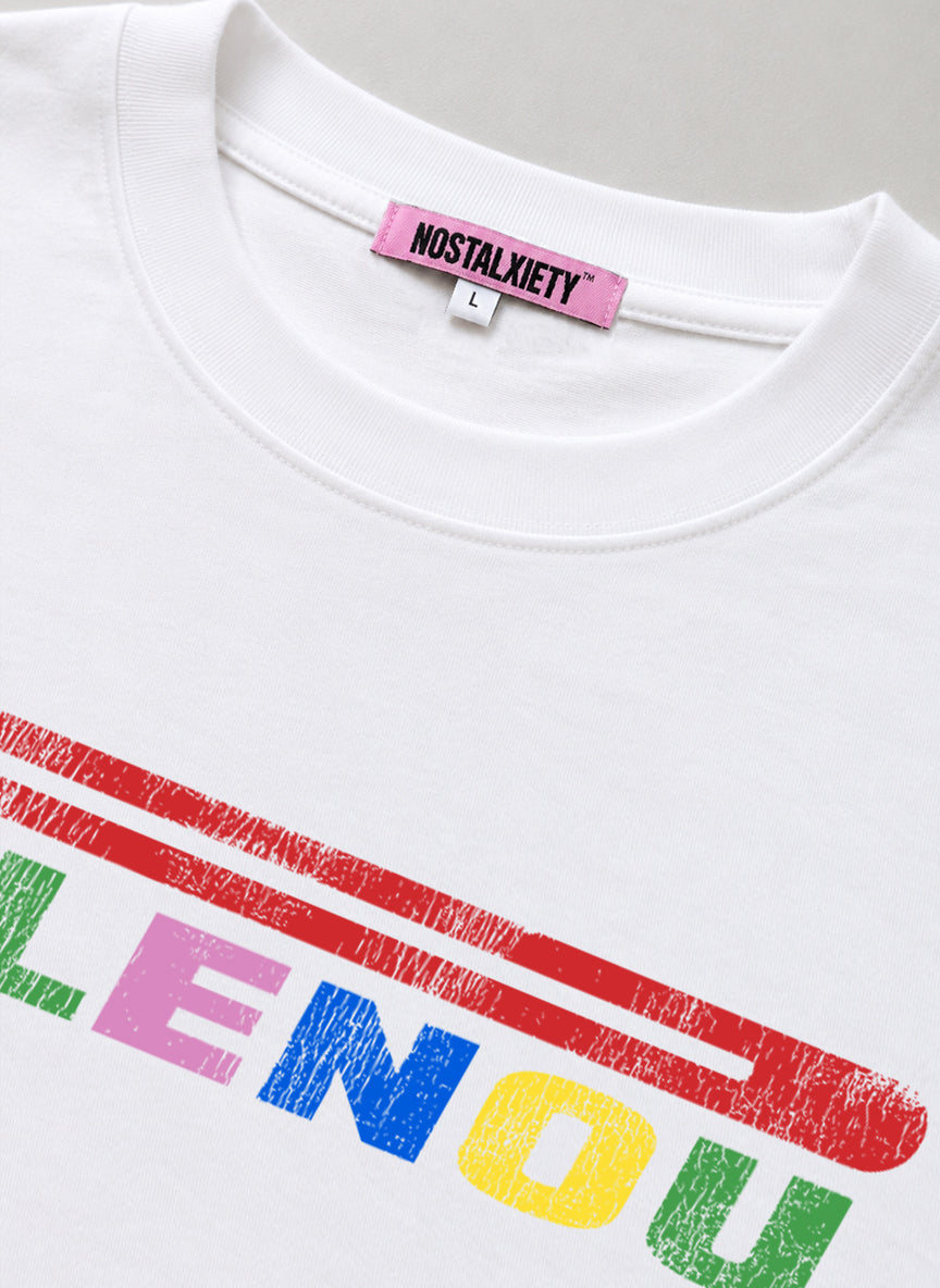 NouHood - FEM BARRI - Poblenou T-shirt - White