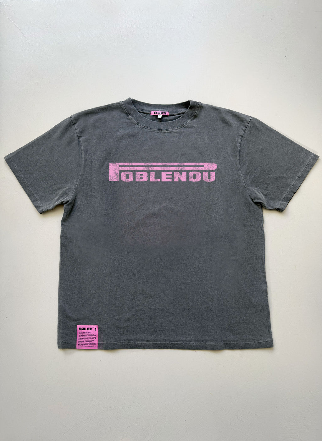 T-Shirt - POBLENOU x NOSTALXIETY - Pink
