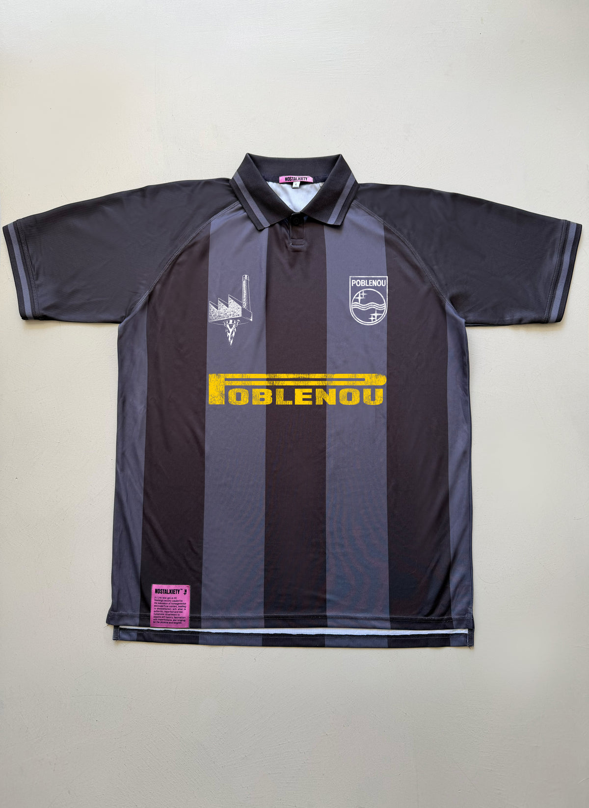 Camiseta - Poblenou Futbol Jersey - Antracita / Black
