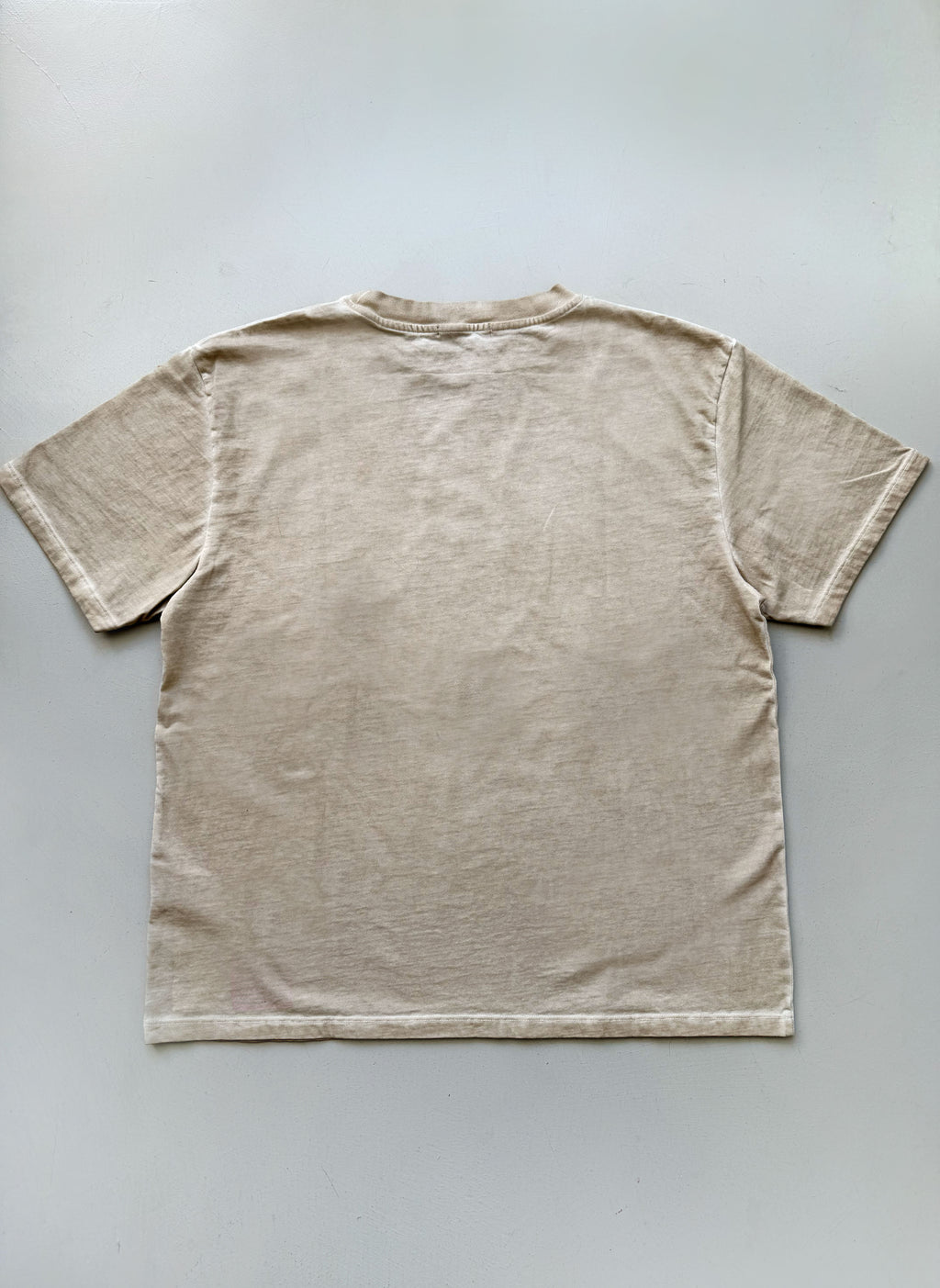 Camiseta - Sweet Wild Past - Beige Faded Wash