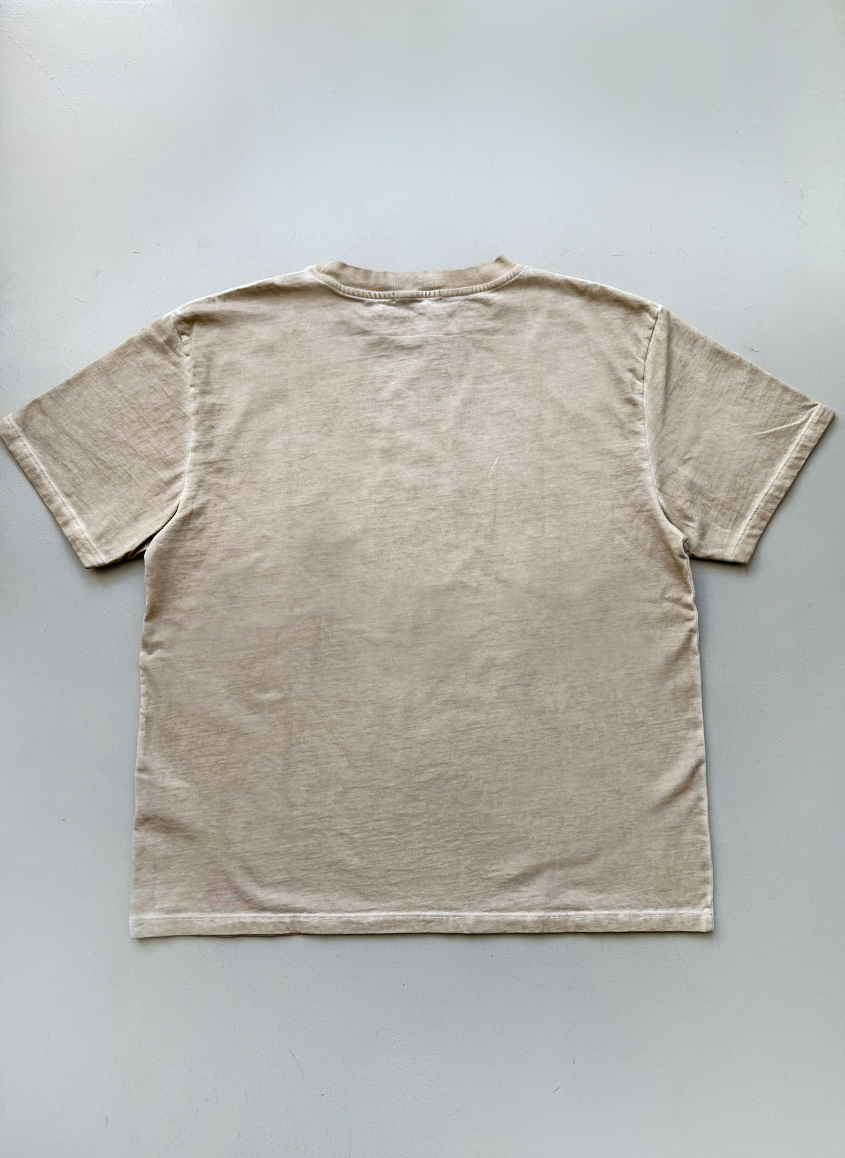 Camiseta - Sweet Wild Past - Beige Faded Wash