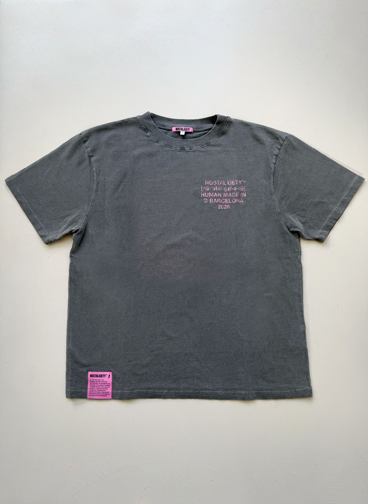 Camiseta - Human Made In Barcelona - Antracita