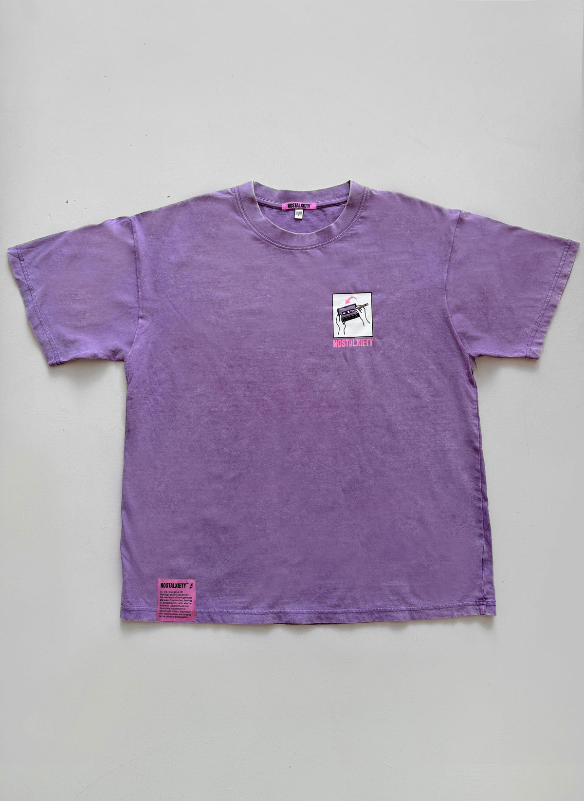 Camiseta REWIND THERAPY - Purple Acid