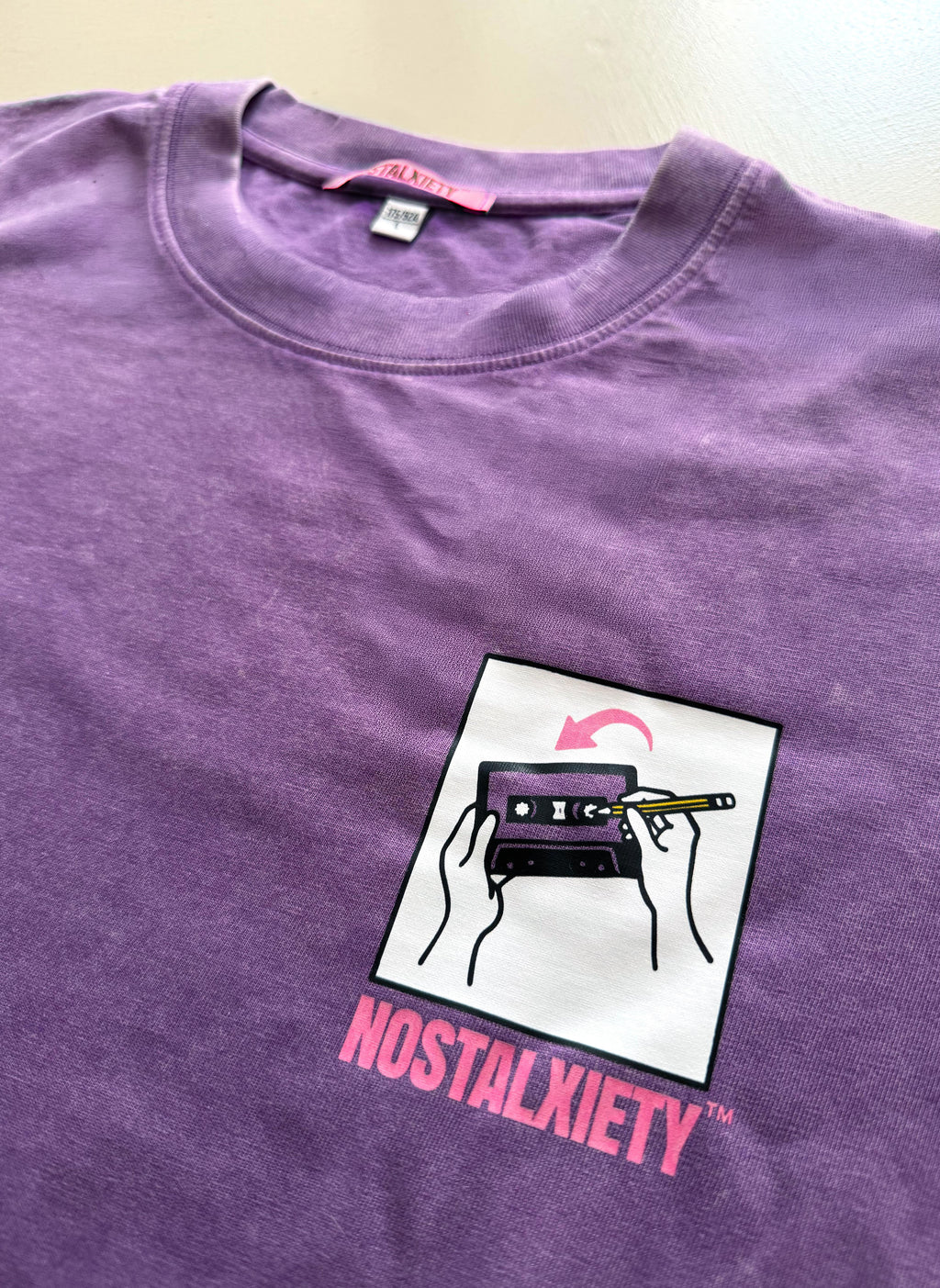 Camiseta REWIND THERAPY - Purple Acid