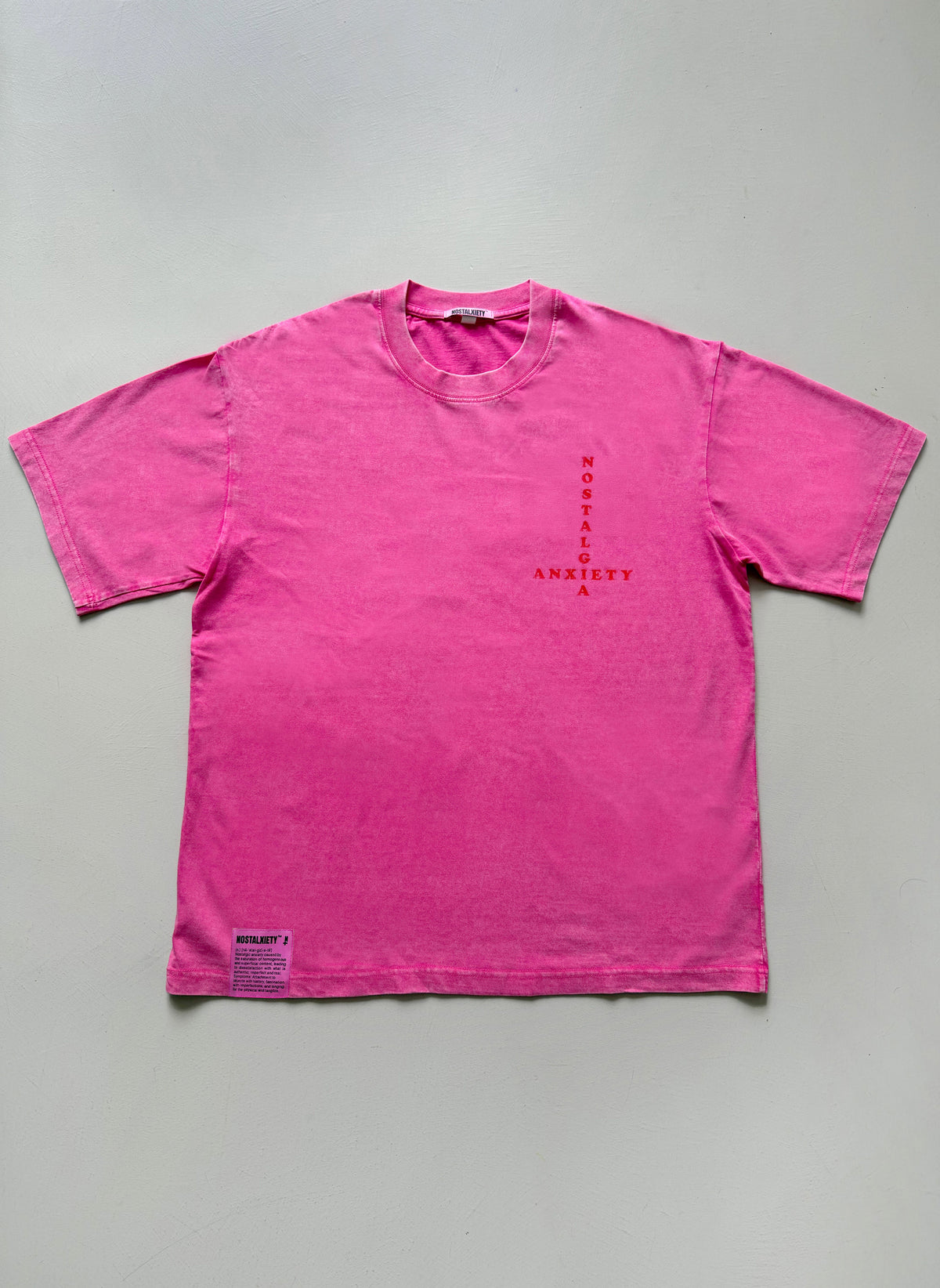 Camiseta - Nostalgia Saved Me - Pink