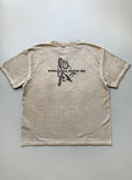 Camiseta - Nostalgia Saved Me - Beige Faded Wash