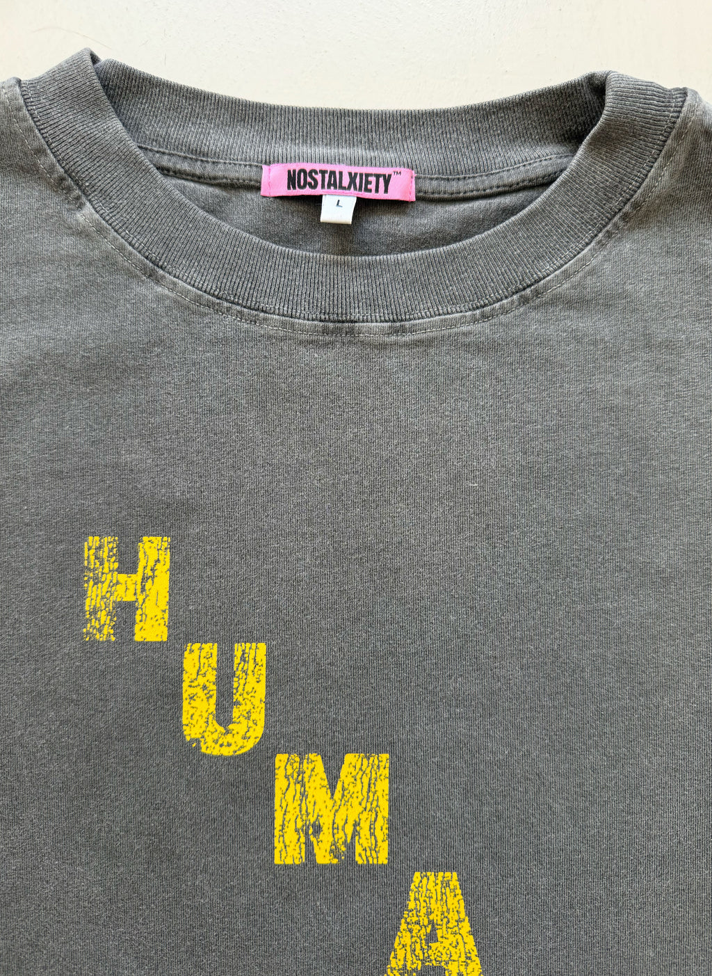 HUMAN ERROR T-Shirt - Anthracite