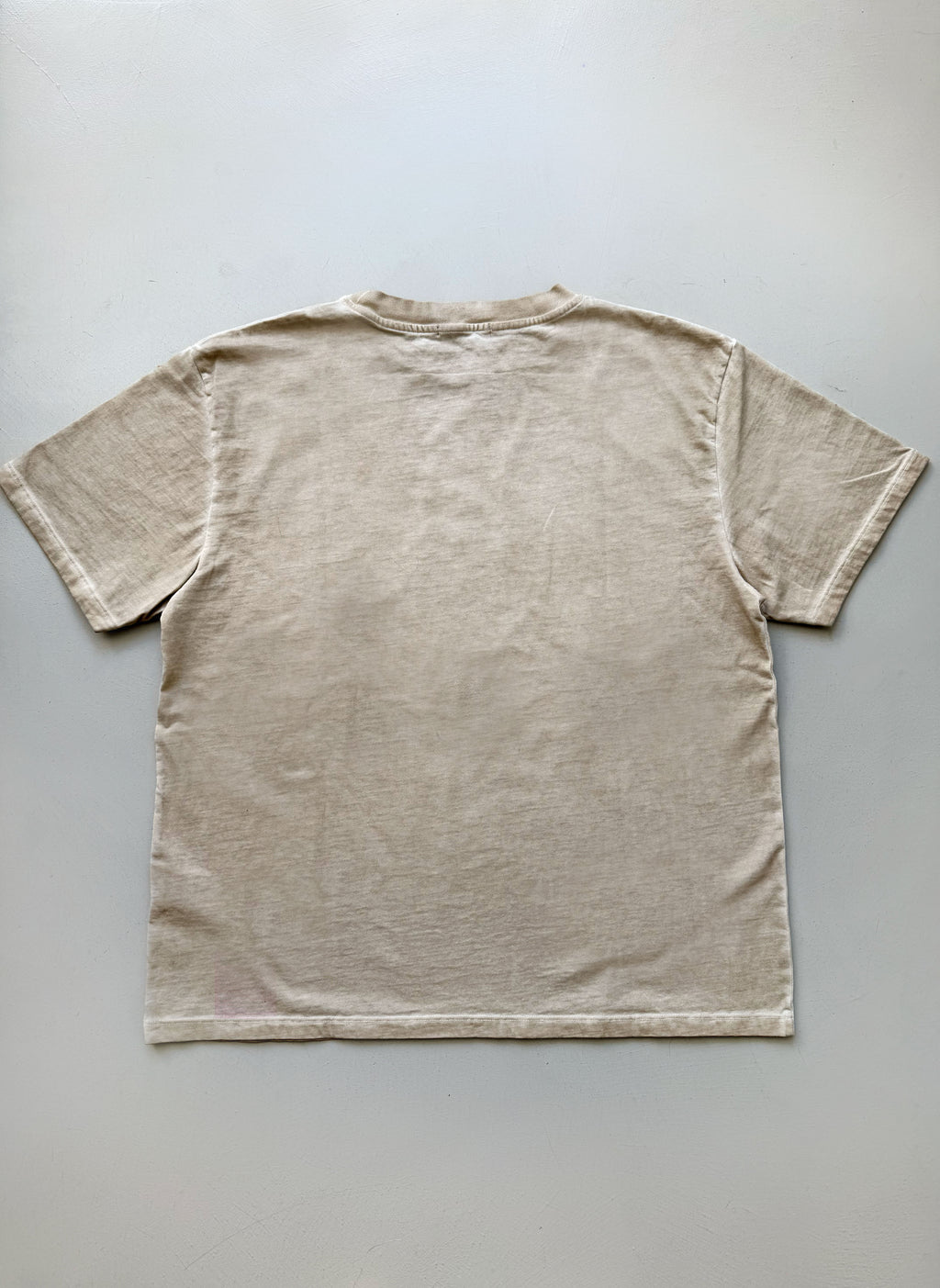 Camiseta - Too Tired To Pretend - Beige Faded