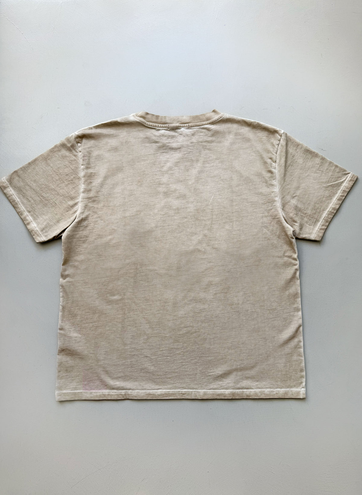Camiseta - Too Tired To Pretend - Beige Faded