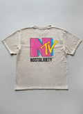 FOREVER YOUNG T-Shirt - Nostalxiety TV - Sand
