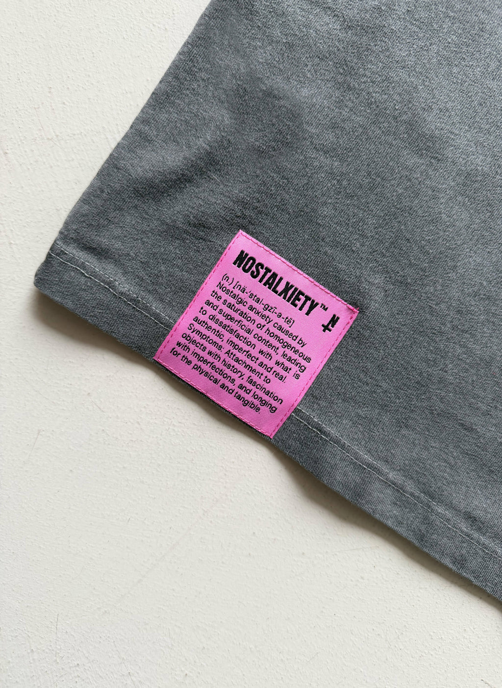 FOREVER YOUNG T-shirt - Bradvis & Butt-Reeves - Anthracite Back