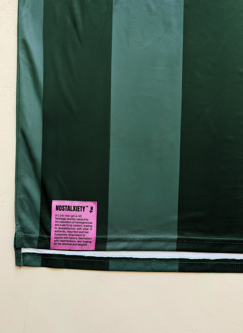 Camiseta -  Futbol Jersey x FURTIVO x NOSTALXIETY - Forest Green / Green