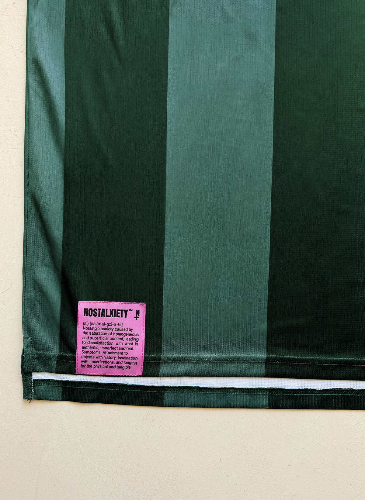 Camiseta -  Futbol Jersey x FURTIVO x NOSTALXIETY - Forest Green / Green