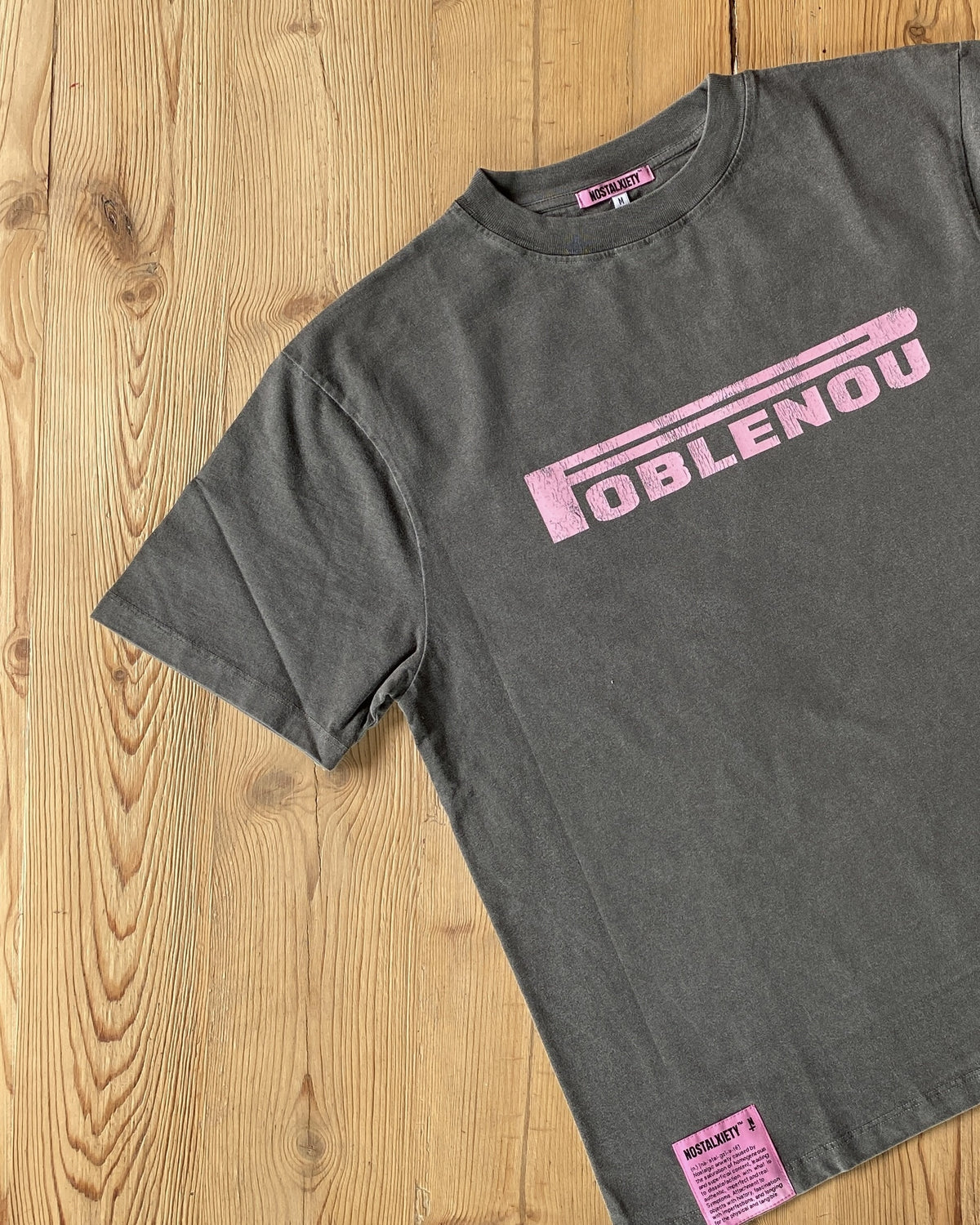 T-Shirt - POBLENOU x NOSTALXIETY - Pink
