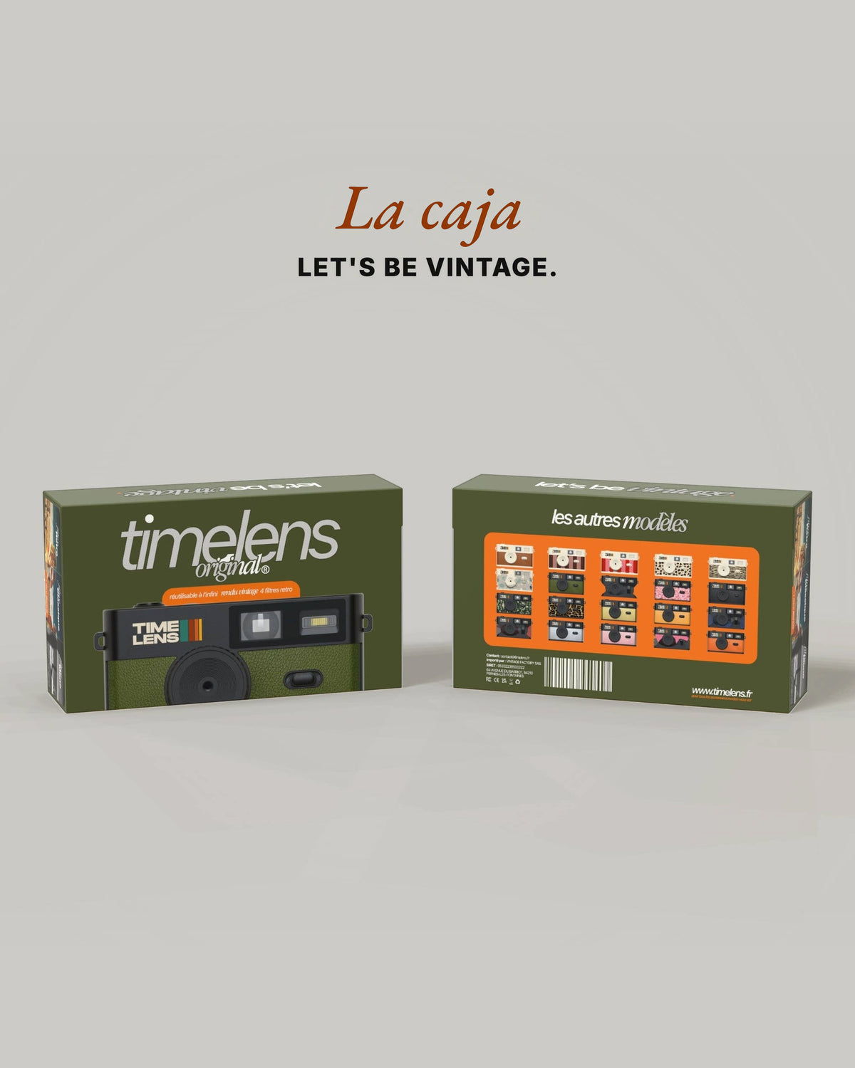 Cámara TimeLens® - Orange / Black