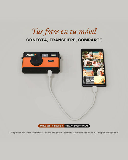 Cámara TimeLens® - Orange / Black