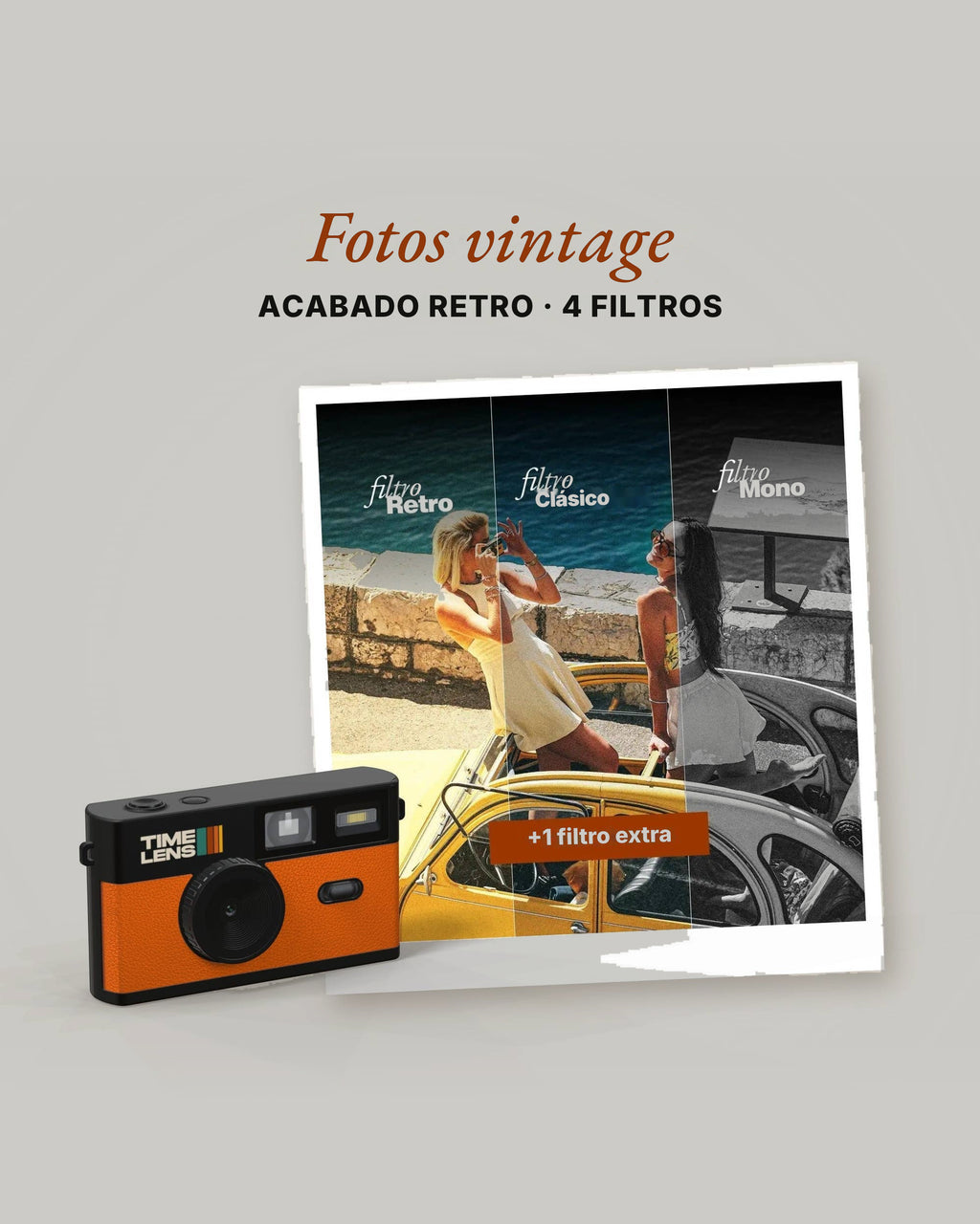 Cámara TimeLens® - Orange / Black
